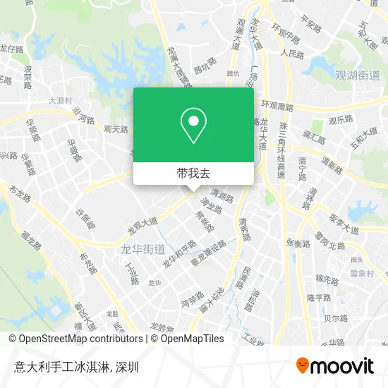 意大利手工冰淇淋地图