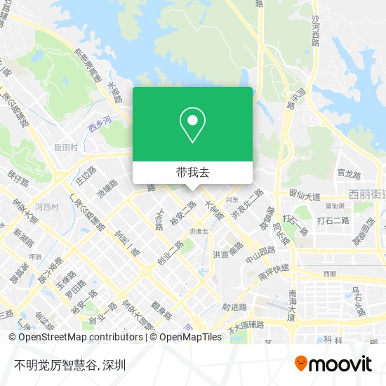 不明觉厉智慧谷地图