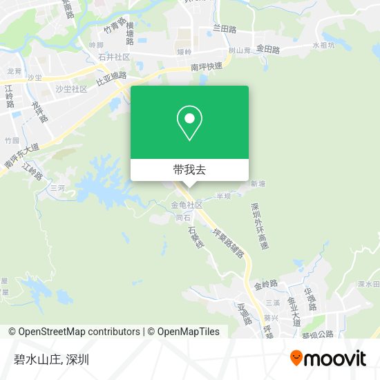 碧水山庄地图