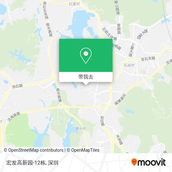 宏发高新园-12栋地图