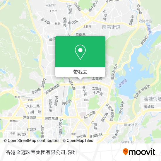 香港金冠珠宝集团有限公司地图