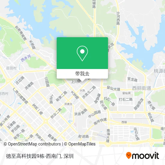德至高科技园9栋-西南门地图