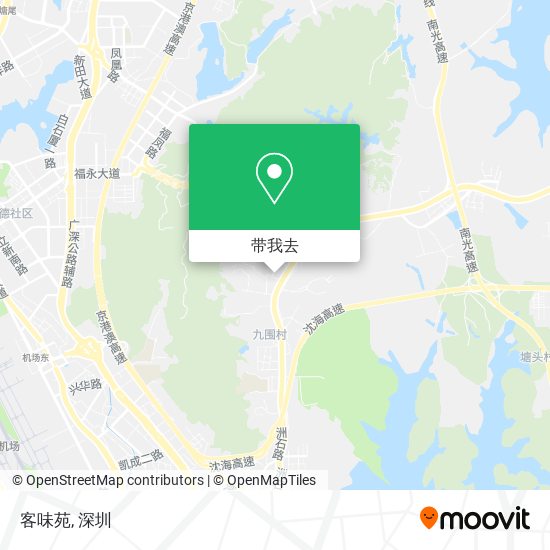 客味苑地图