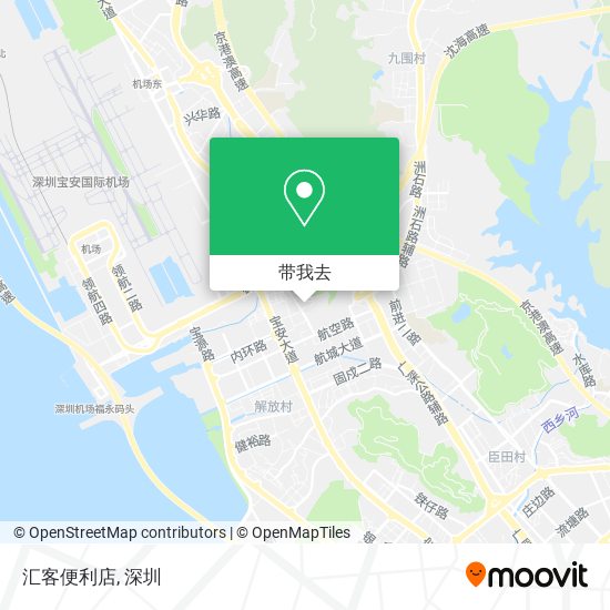 汇客便利店地图