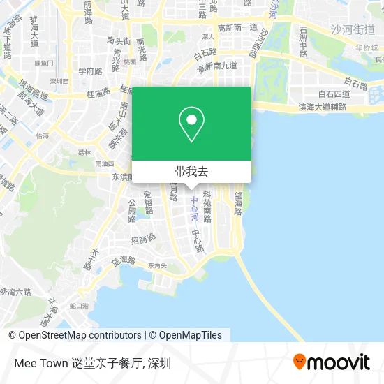 Mee Town 谜堂亲子餐厅地图
