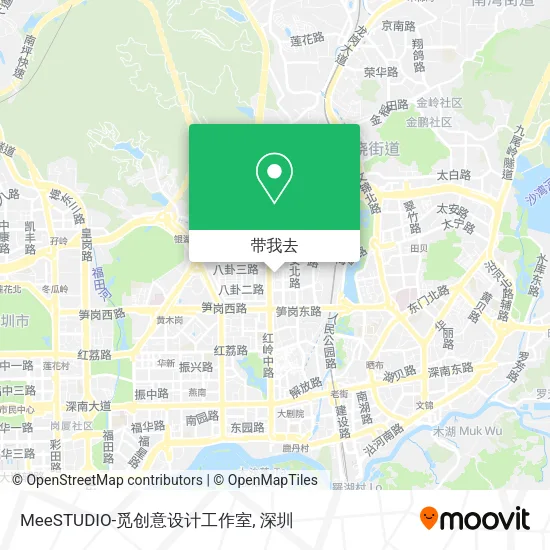 MeeSTUDIO-觅创意设计工作室地图