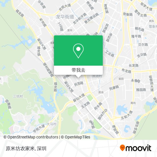 原米坊农家米地图