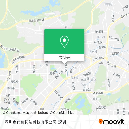 深圳市伟创拓达科技有限公司地图