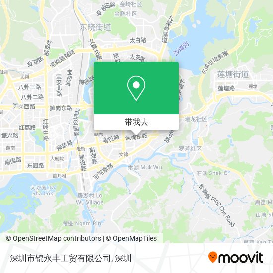 深圳市锦永丰工贸有限公司地图
