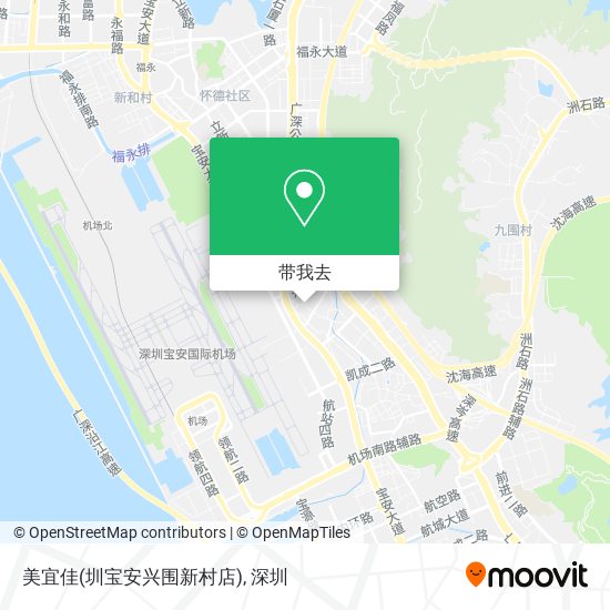 美宜佳(圳宝安兴围新村店)地图