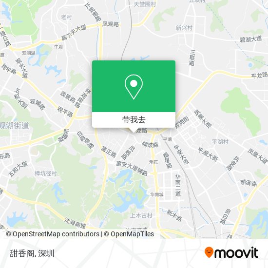 甜香阁地图