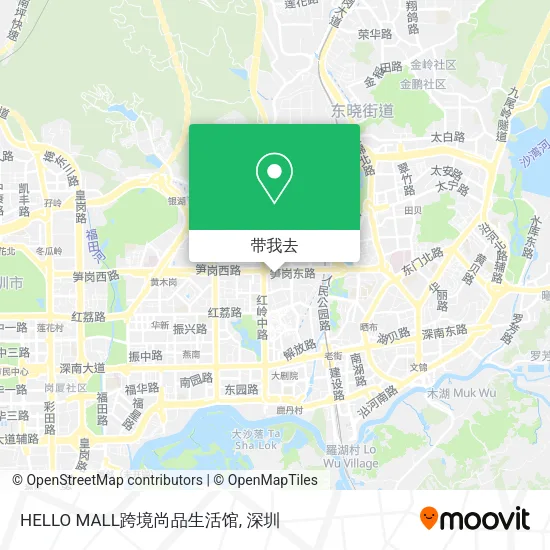 HELLO MALL跨境尚品生活馆地图