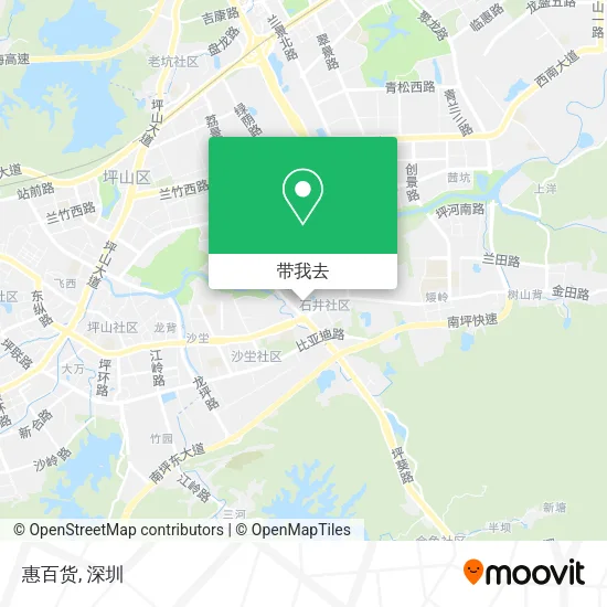 惠百货地图