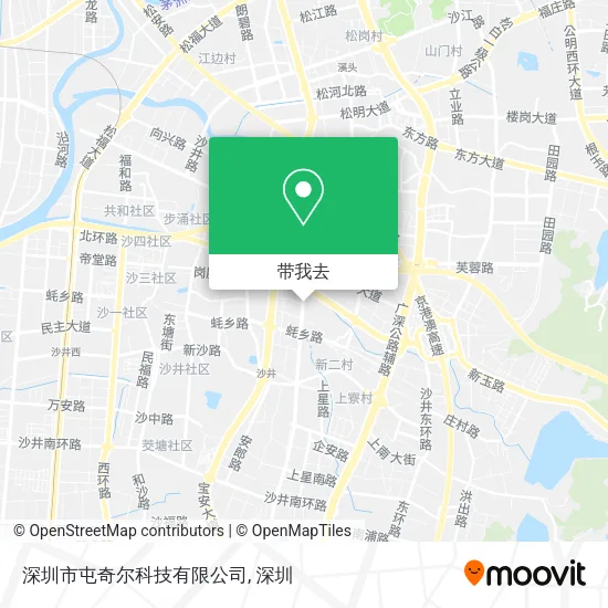 深圳市屯奇尔科技有限公司地图