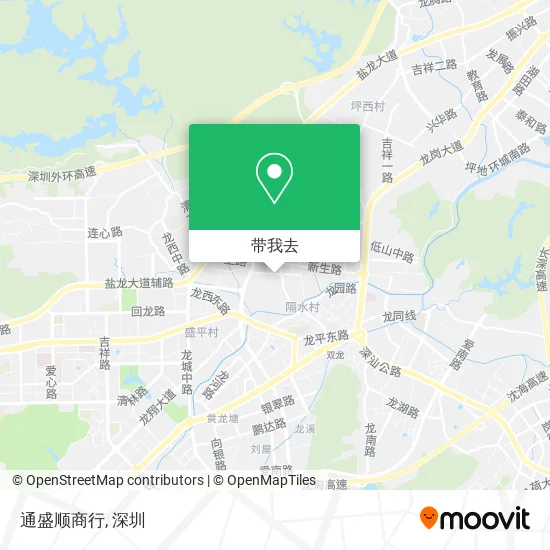 通盛顺商行地图