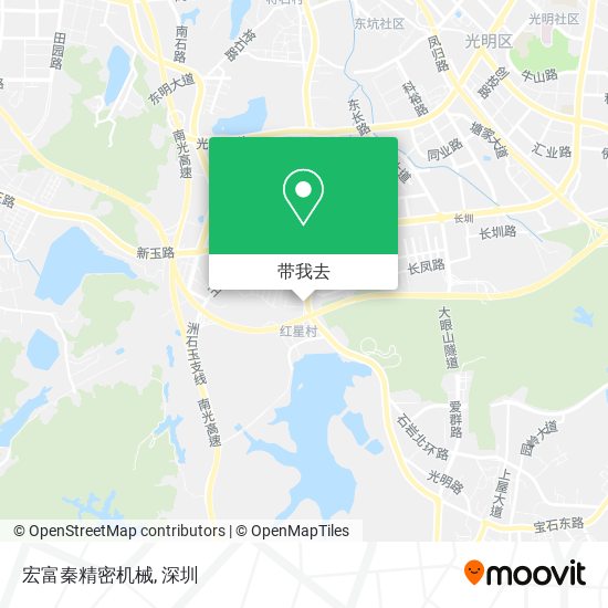 宏富秦精密机械地图