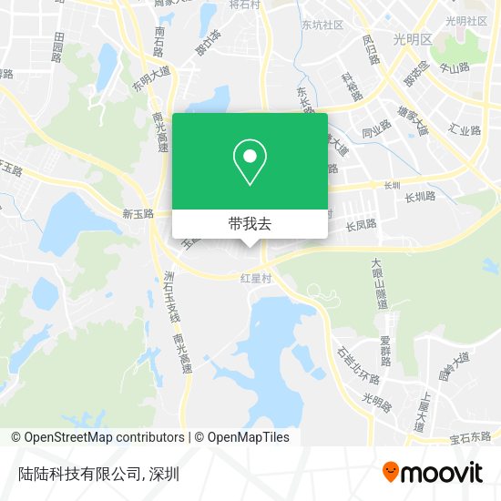 陆陆科技有限公司地图