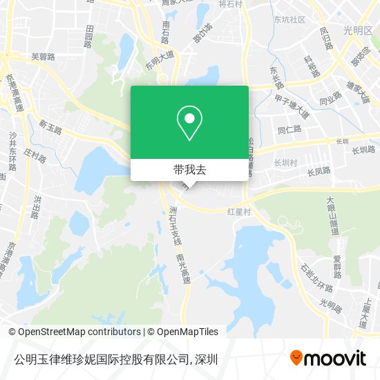 公明玉律维珍妮国际控股有限公司地图
