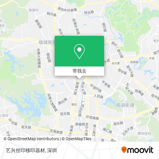 艺兴丝印移印器材地图