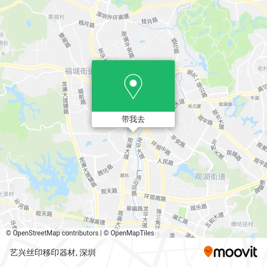 艺兴丝印移印器材地图