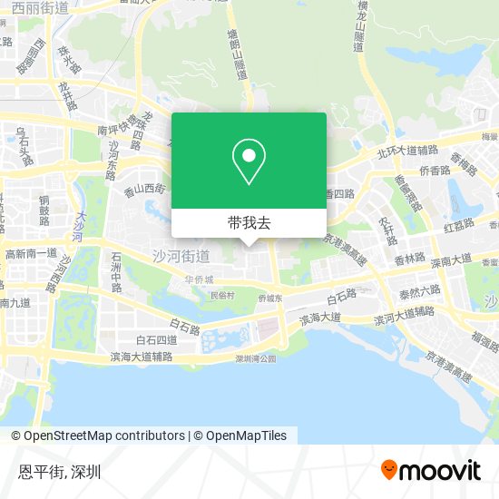 恩平街地图
