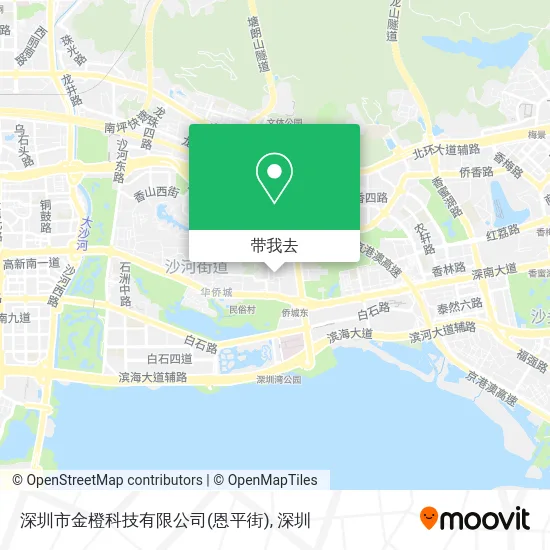 深圳市金橙科技有限公司(恩平街)地图