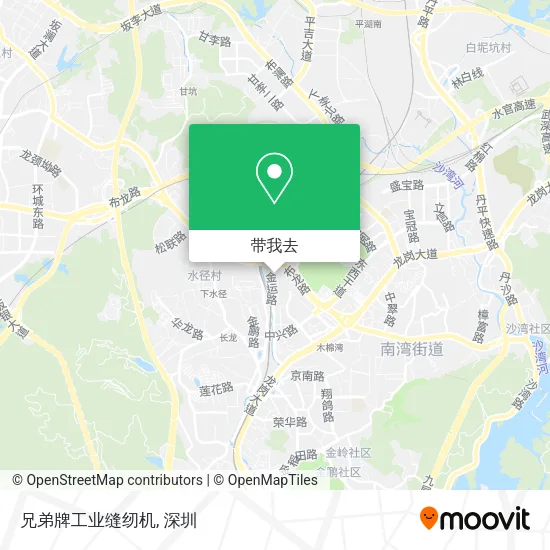 兄弟牌工业缝纫机地图