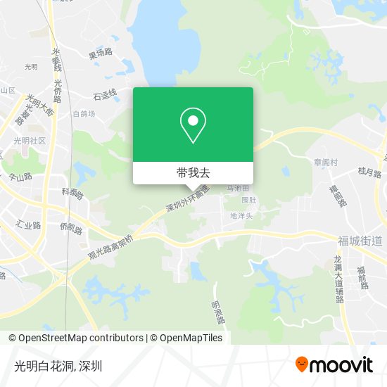 光明白花洞地图
