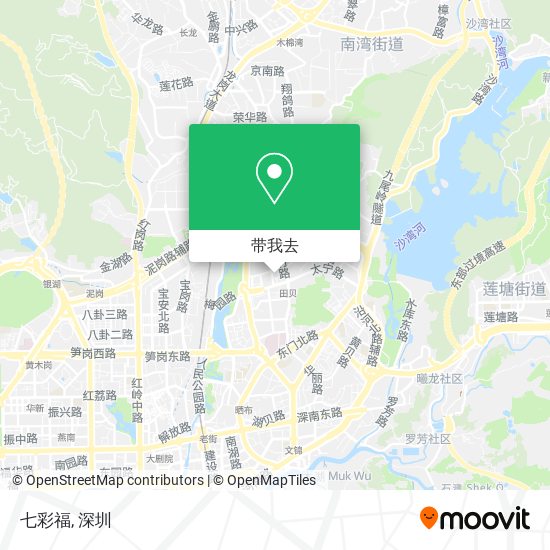 七彩福地图