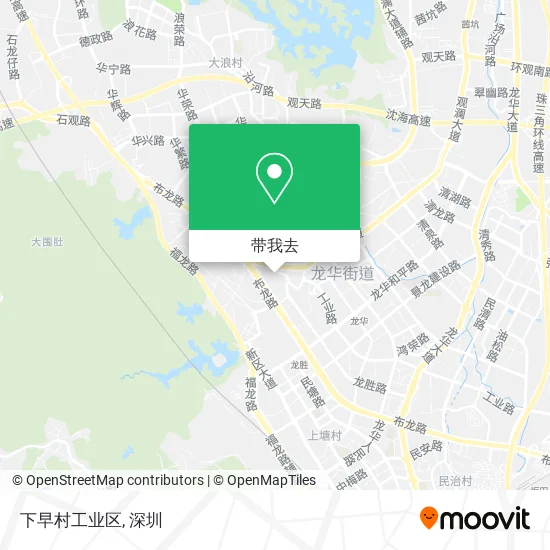 下早村工业区地图