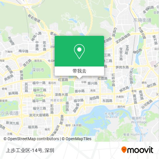 上步工业区-14号地图