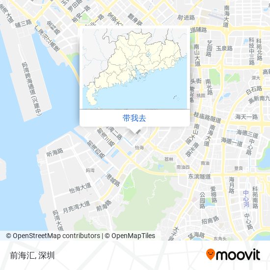 前海汇地图