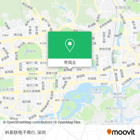 科新联电子商行地图
