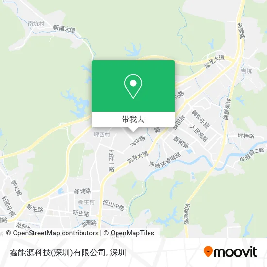 鑫能源科技(深圳)有限公司地图