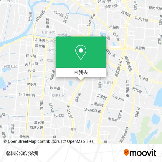 馨园公寓地图