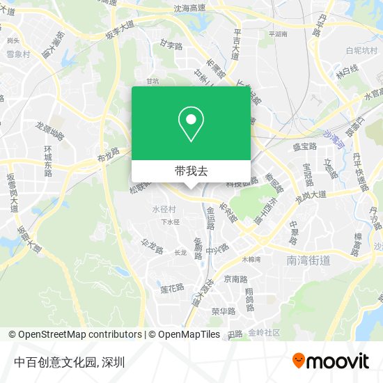 中百创意文化园地图