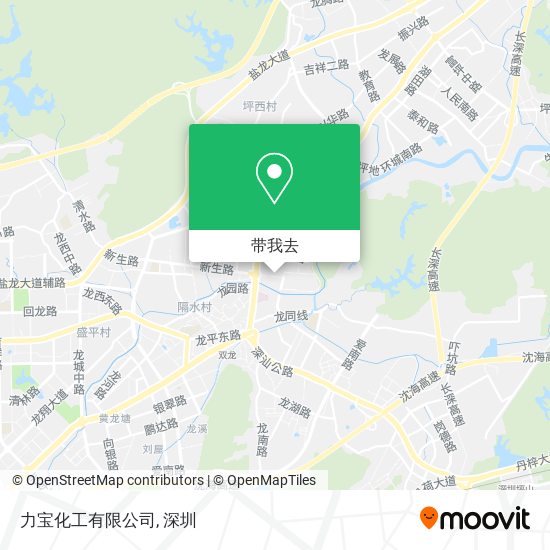力宝化工有限公司地图