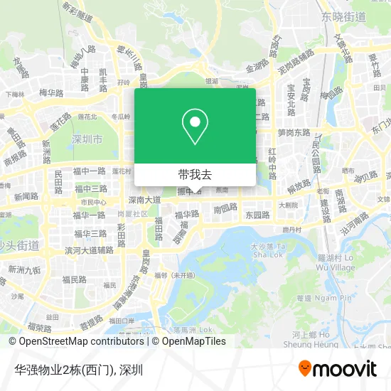 华强物业2栋(西门)地图