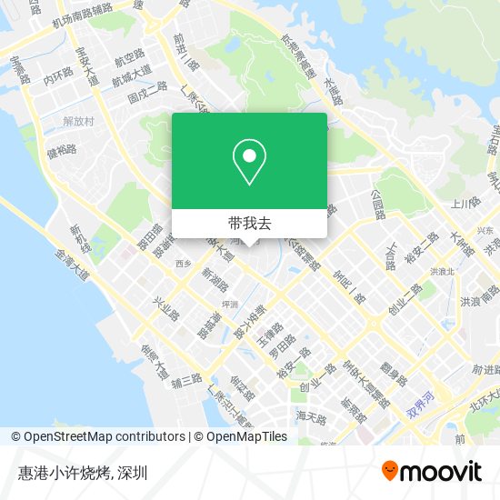 惠港小许烧烤地图