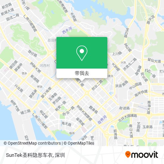 SunTek圣科隐形车衣地图
