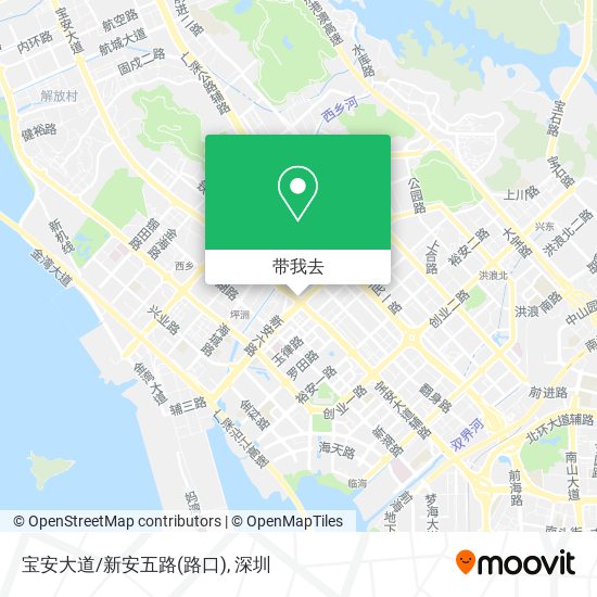 宝安大道/新安五路(路口)地图