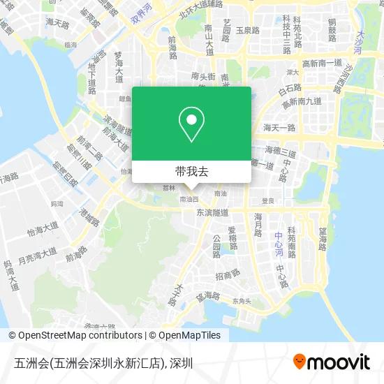 五洲会(五洲会深圳永新汇店)地图