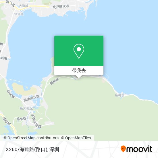 X260/海碓路(路口)地图