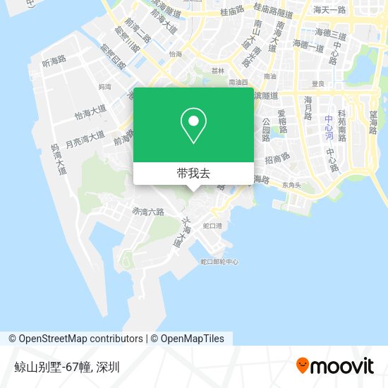 鲸山别墅-67幢地图