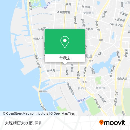 大统精密大水磨地图