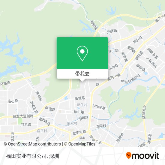 福田实业有限公司地图