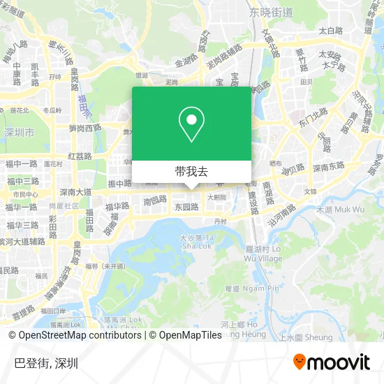 巴登街地图