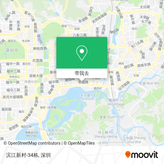 滨江新村-34栋地图