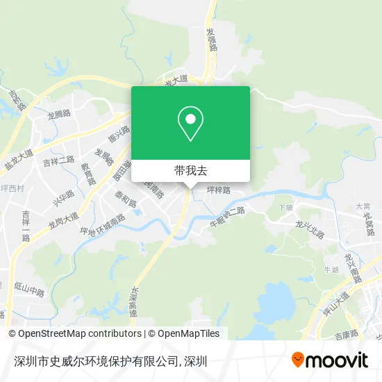 深圳市史威尔环境保护有限公司地图