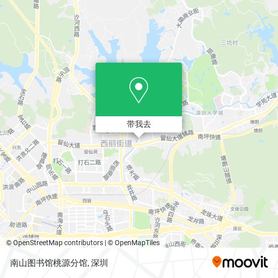 南山图书馆桃源分馆地图